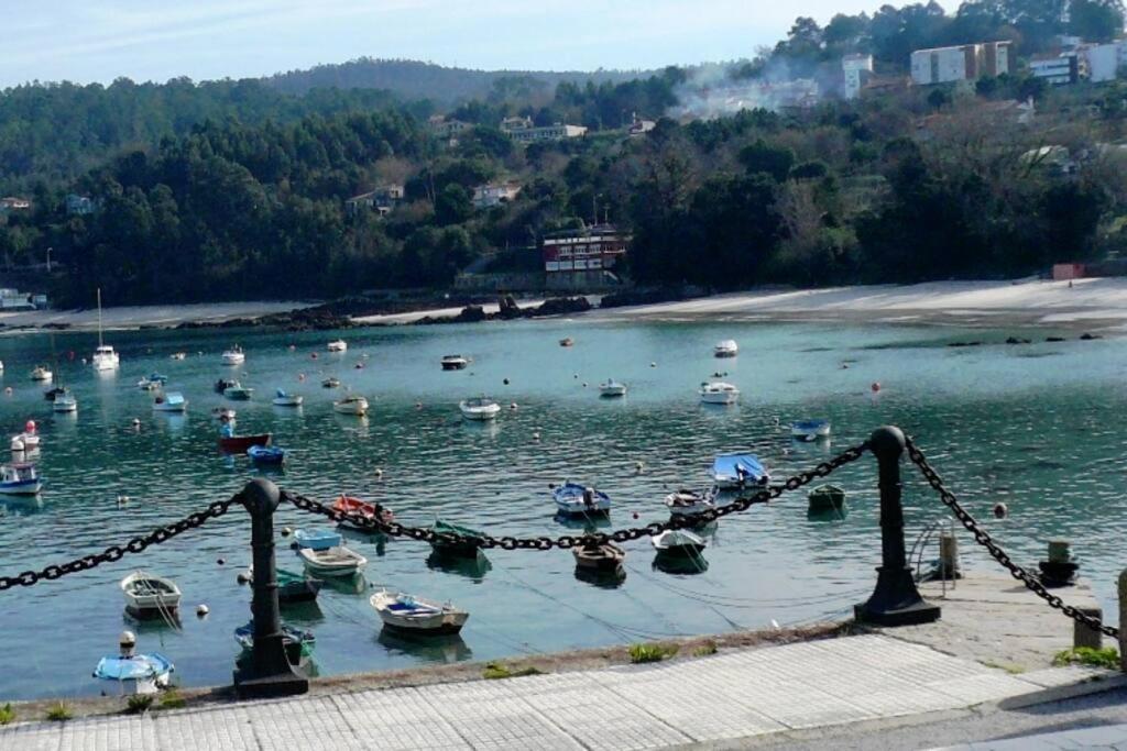 Piso Vistas Al Mar 2. Playa Aguete. Rias Baixas Apartment Marín Екстериор снимка